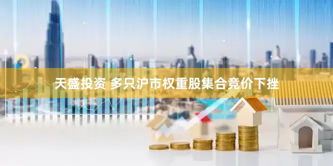 天盛投资 多只沪市权重股集合竞价下挫